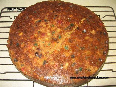 Indian Fruit Cake - Kerala Plum Cake - Plum Cake | Simple Indian Recipes